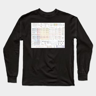 House Cat Colors and Patterns Long Sleeve T-Shirt